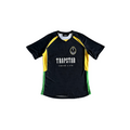 Football T Shirt – Black/Yellow/Green