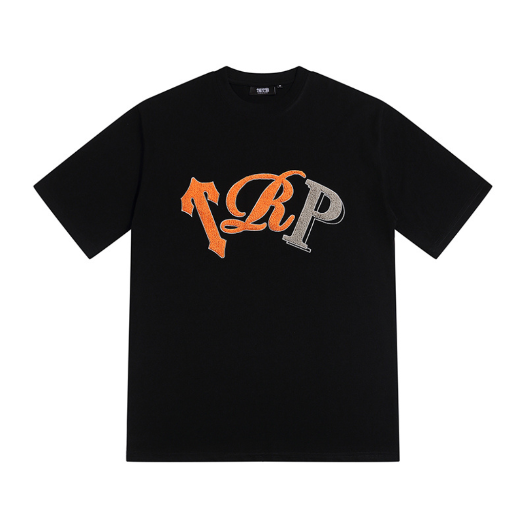 T-Shirt Black/Orange