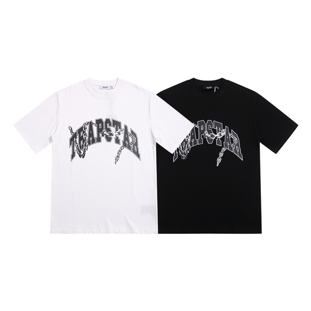 Black & White T-Shirt with Logo