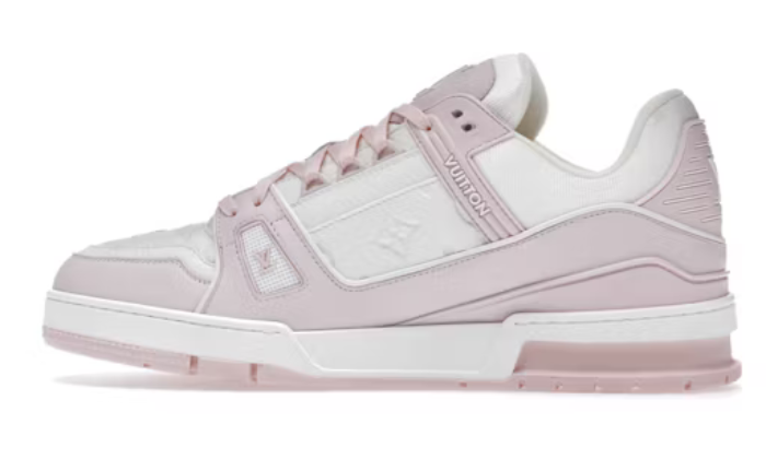 Louis Vuitton Pink White
