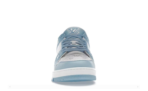 Louis Vuitton Trainer Low Wite Sky Blue