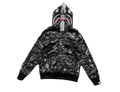BAPE BLACK CAMO DOUBLE ZIP