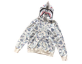 BAPE WHITE CAMO DOUBLE ZIP