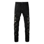 JEANS - AMIRI BLACK BONES