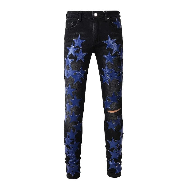 JEANS - AMIRI BLUE STAR