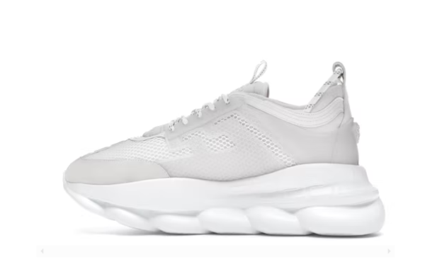 CHAIN REACTION 2 CHAINZ WHITE MESH RUBBER SUEDE