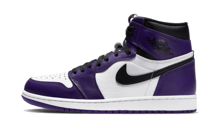 Jordan 1 Court Purple White