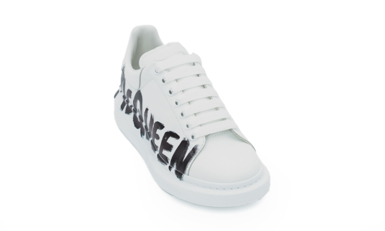Mcqueen Graffiti Oversize White