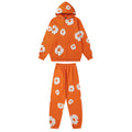 TRACKSUIT DEMIN TEARS – ORANGE AND WHITE