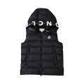MONCLER GILET - BLACK