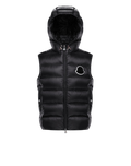 MONCLER GILET - BLACK