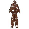 TRACKSUIT DEMIN TEARS – BROWN AND WHITE